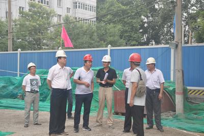 韓城分公司5棟住宅樓順利通過煤炭行業文明工地驗收