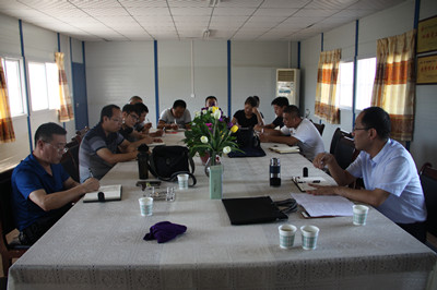 天工公司認真貫徹落實建設集團信訪穩定工作研判會精神