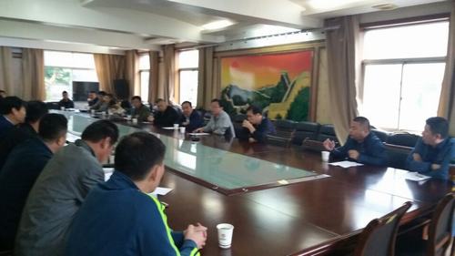 韓城分公司桑礦“三供一業”施工節日期間不放松