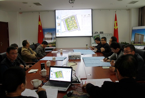 大秦置業公司抓緊推進山水逸境項目規劃設計工作