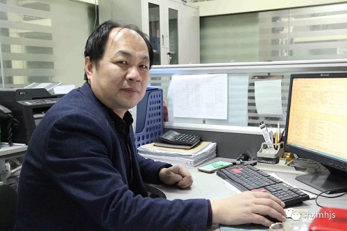 礦建二公司員工“談變化”“議發展”