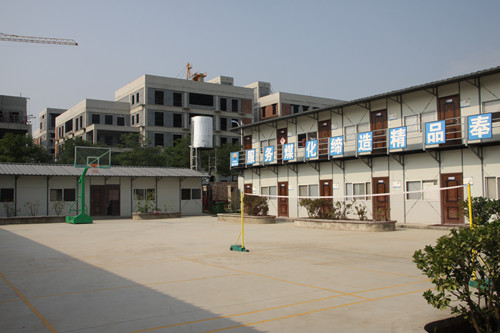 天工公司土建十五項目部文明工地創建彰顯品牌形象