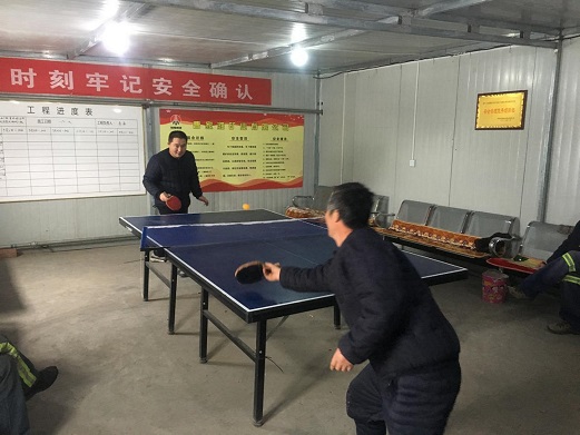 機電安裝公司曹家灘項目部：職工乒乓球比賽賽風采
