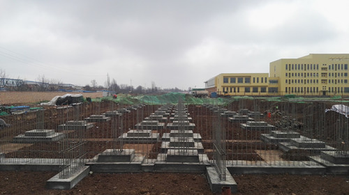 天工公司土建七部高起點扎實推進文明工地創建