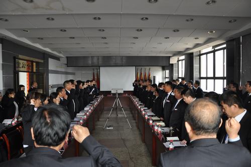 韓城分公司開展安全警示教育敲響安全生產警鐘