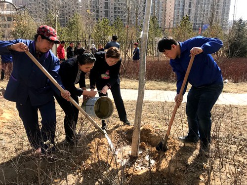 義務植樹展風采 我與神南共成長