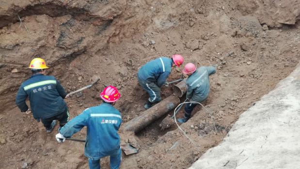 機(jī)電安裝公司山陽項目部沖鋒陷陣為業(yè)主解決實際問題