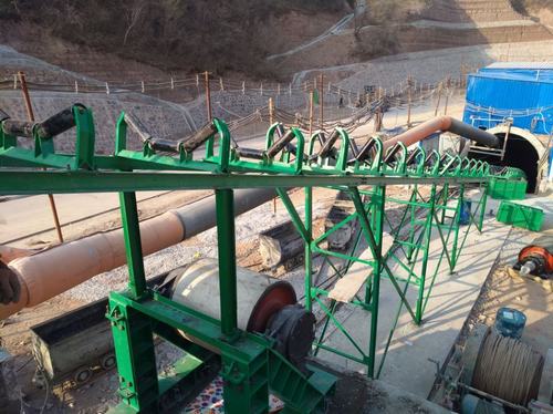 礦建二公司冶坪項目部主、副、風實現全面貫通