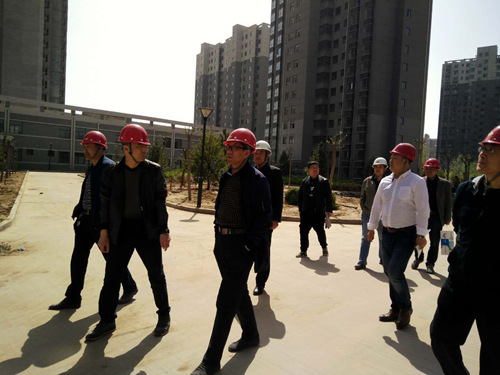 大秦置業公司：“神南華府”項目進度驗收順利完成