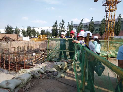 王明智蒞臨紅柳林項(xiàng)目工程施工現(xiàn)場全面檢查指導(dǎo)