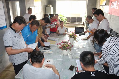 陜煤建設韓城分公司土建四項目部評先樹優強化先進示范引領作用