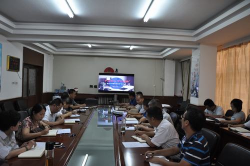 陜煤建設韓城分公司慶祝“建黨97周年”系列活動之專題黨課