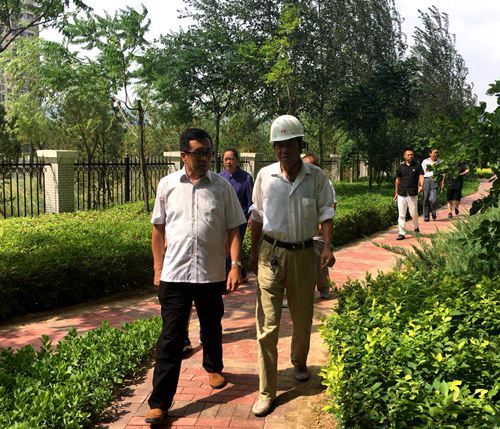 陜煤建設公司:神南華府二期室外景觀綠化階段性工程順利通過竣工驗收