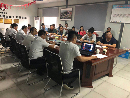 陜煤建設天工公司對標陜一建安裝公司 助力陜煤研究院二期工程創優籌劃