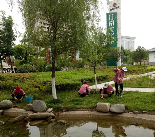 陜煤建設(shè)公司：江南世紀(jì)城“創(chuàng)衛(wèi)”有實招