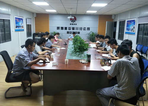 陜煤建設銅川公司夜校大講堂 工學兩不誤