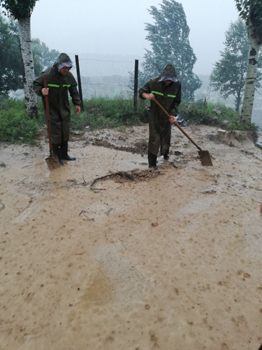 陜煤建設天工公司打響雨季“三防” 主動仗