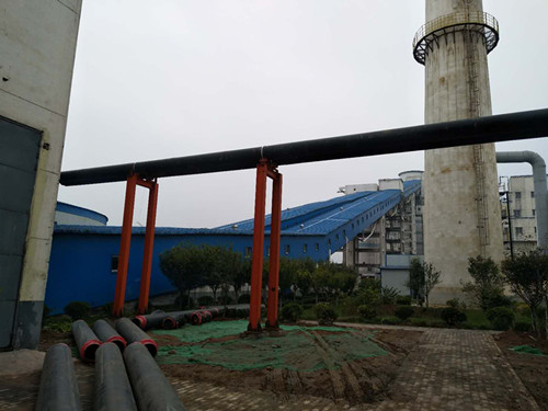 陜煤建設機電安裝公司迎難而上推進彬長小莊礦供熱支管線工程