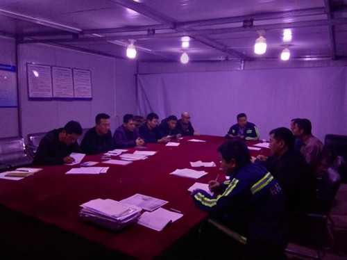 陜煤建設機電安裝公司:各項目部筑牢“十一”施工安全防線