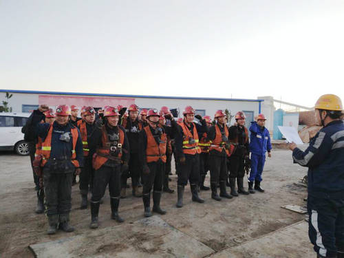 陜煤建設洗選煤運營公司：一場“別開生面”的班前會