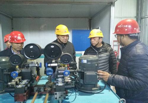 陜煤建設設備租賃中心“百日安全”活動到現場