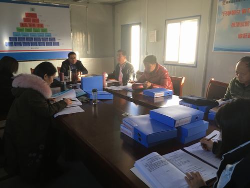 陜煤建設韓城分公司開啟“年終統(tǒng)考”驗收黨建工作成果