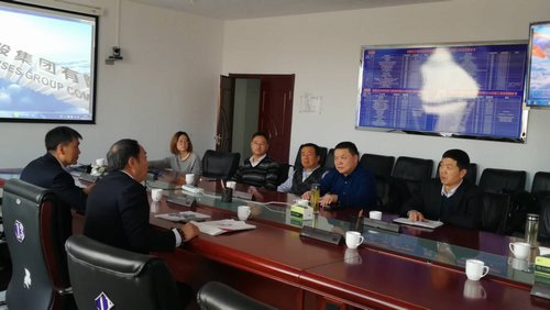 寧興剛赴內蒙古北控京泰能源發展投資有限公司交流洽談