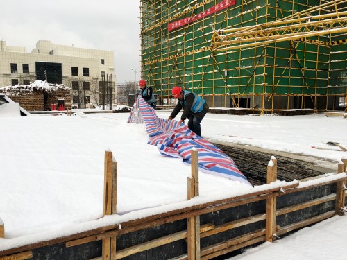 陜煤建設澄合分公司第十一項目部多措并舉有效應對嚴冬雨雪天氣