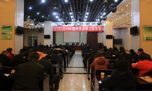 建設集團、陜南公司召開2018年度財務決算工作布置會