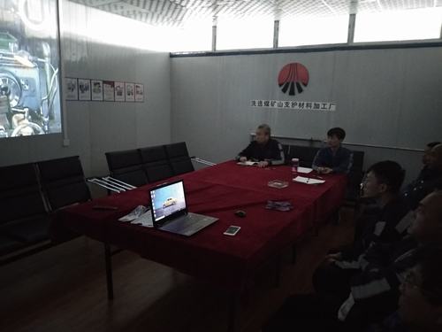 陜煤建設(shè)洗選煤運營公司礦山支護材料加工廠：筑牢紅線意識 實現(xiàn)安全生產(chǎn)