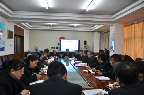 陜煤建設韓城分公司第一時間傳達學習陜煤建設“四會”精神