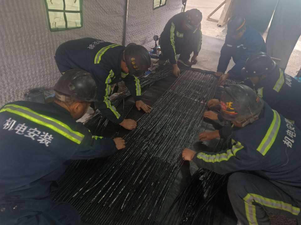 陜煤建設機電安裝公司:當施工遇上春節