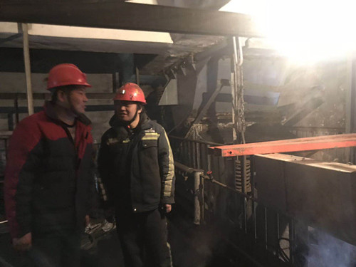 陜煤建設機電安裝公司黃陵建莊工地:決戰就在今晚