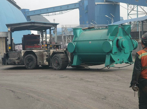 陜煤建設(shè)機(jī)電安裝公司黃陵項(xiàng)目部承建的黃陵二號煤礦瓦斯泵站安裝有序進(jìn)行