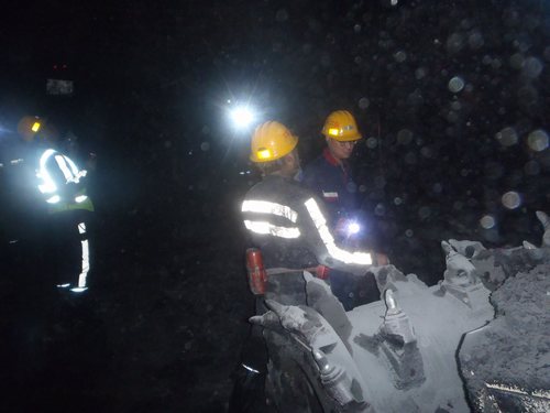 陜煤建設掘進公司:勞動競賽熱情高 紅柳林項目部單日進尺59米