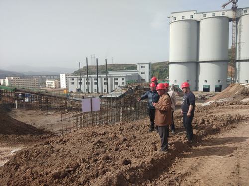 陜煤建設洗選煤運營公司安裝第五項目部:太行山下施工忙