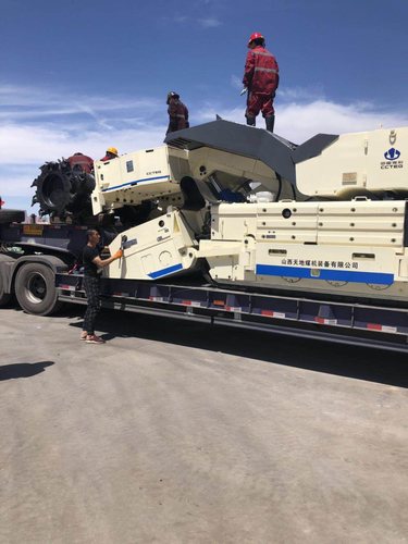 陜煤建設掘進公司:連采機到場為掘進公司夯足底氣