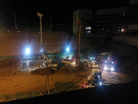 陜煤建設天工公司十五項目部:全力推進陜煤研究院一期B、C區工程順利施工