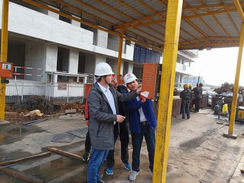 陜煤建設澄合分公司土建一部創建“省級文明工地”扎實有力