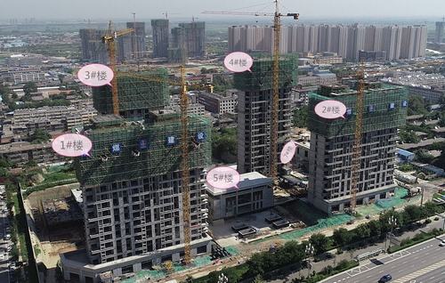 陜煤建設渭南分公司第五項目部禮悅閣精品住宅小區項目三天兩封頂