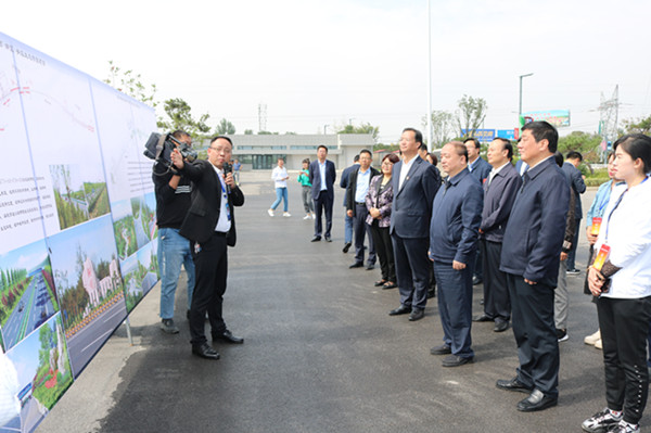 陜西省委常委、組織部部長張廣智蒞臨川耀PPP項目調研指導工作