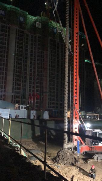 陜煤建設銅煤公司第一項目部日夜兼程確保金地華府二期工程進度快速推進