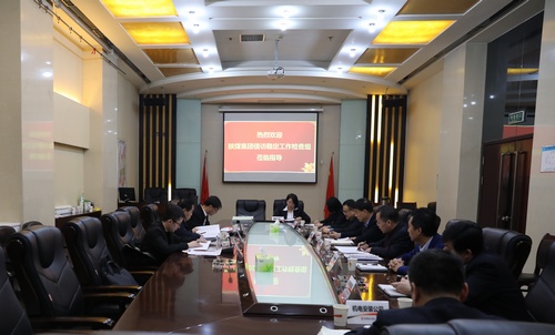 陜煤集團信訪穩(wěn)定檢查組蒞臨建設(shè)集團檢查年度工作