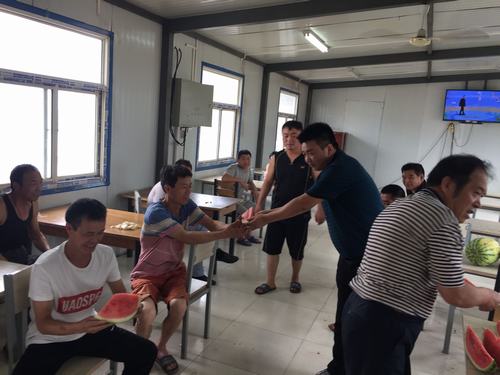 陜煤建設礦建二公司：小溫暖大感動