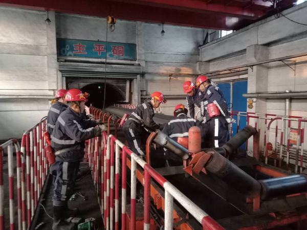 陜煤建設韓城分公司安裝三項目部新春佳節 唱響追趕超越進行曲