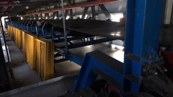 陜煤建設韓城分公司神木燕家塔煤炭物資集運公司皮帶輸送機設備成功試車