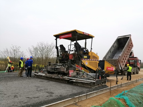 陜煤建設路橋分公司各項目全力以“復”，戰正酣