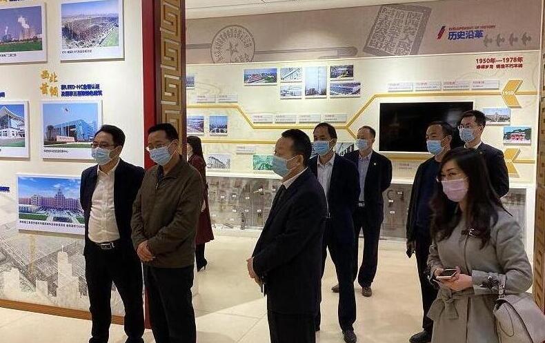 贠公法一行赴陜西建工總公司對標(biāo)學(xué)習(xí)