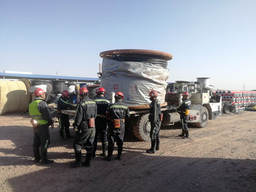 陜煤建設機電安裝公司從細節抓實勞動節施工安全