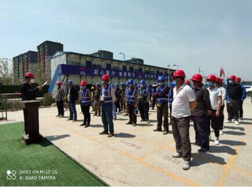 咸陽分公司各項目部積極開展應急演練活動